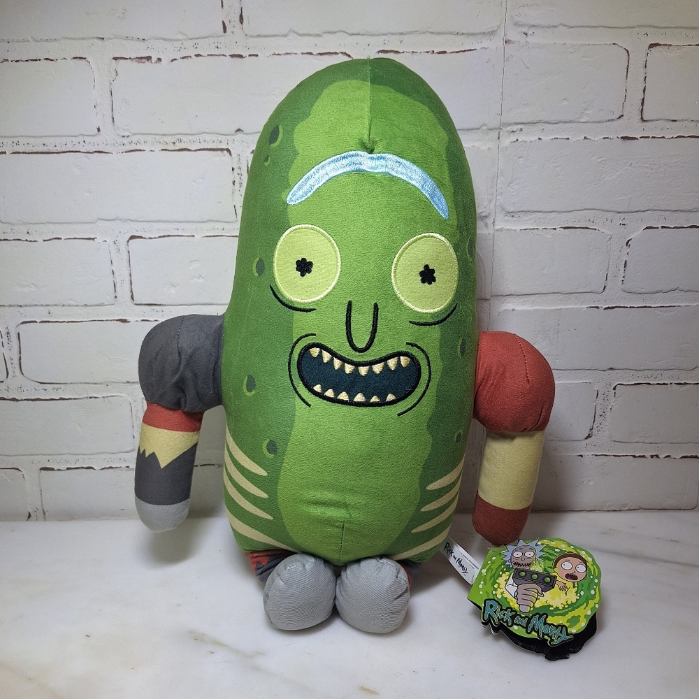 Pickle Rick Exo Suit 12" from Rick and Morty Plush Stuffed Toy Doll New with Tag